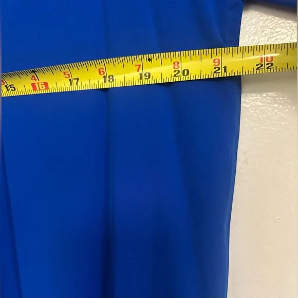 DKNY Blue Button-Up Dress - Picture 8 of 9